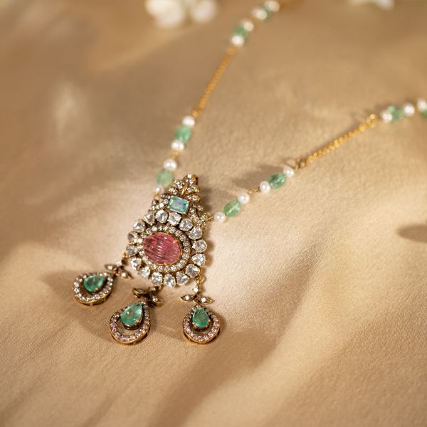 Presha Diamond Necklace