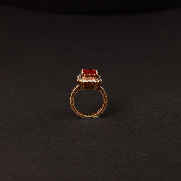 Royal Ruby Victorian Finger Ring