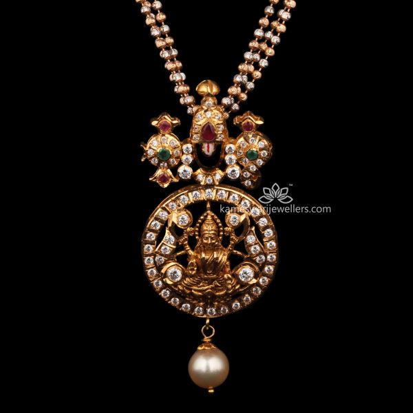 Indira Swarovski & Multi Gemstones Pendant 