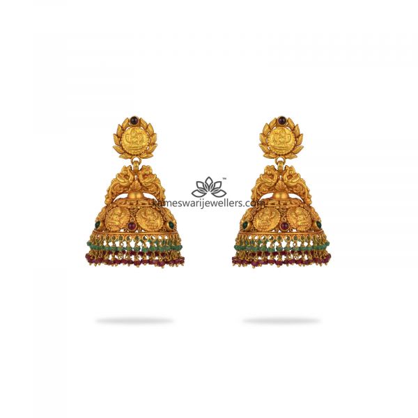 Shubh Antique Jhumka Earrings