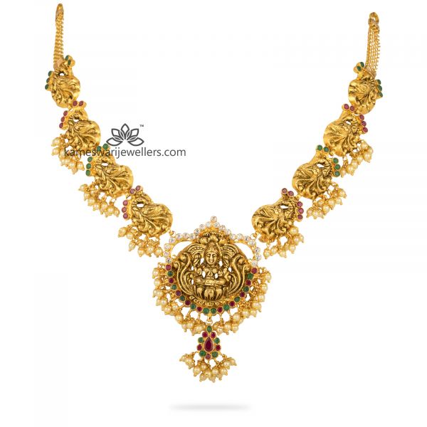 Aakshi Pachi Necklace