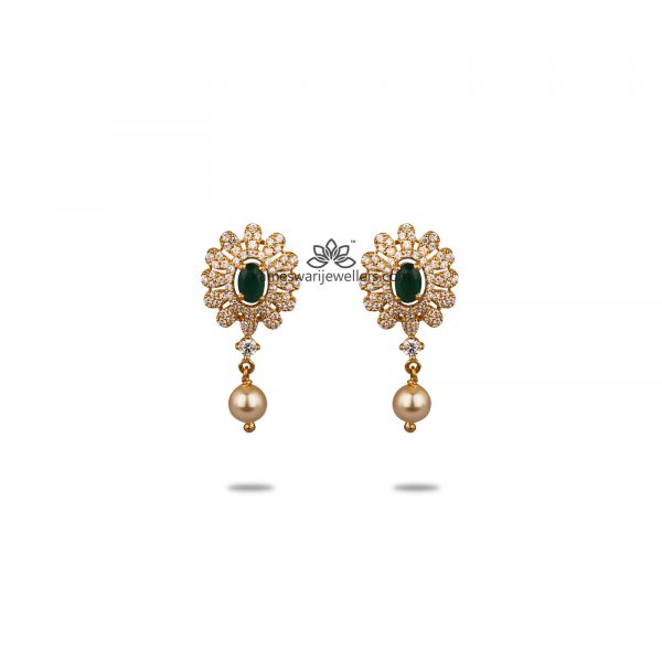 Ishtaa Emerald & Presocia Earrings