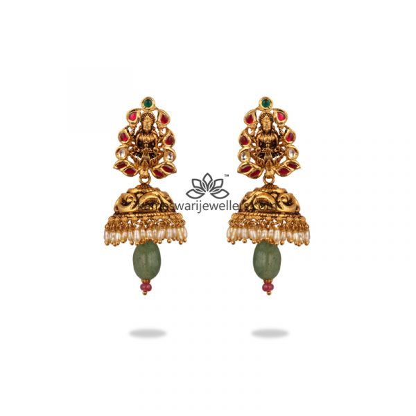 Chandriya Antique Jhumkis