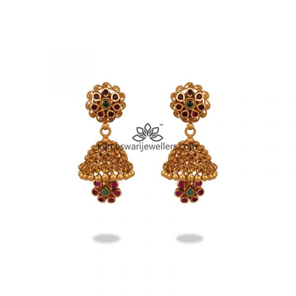 Sanatani Antique Jhumkis