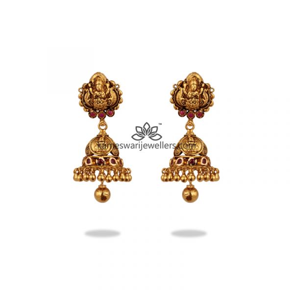 Shubhagya Antique Jhumkis