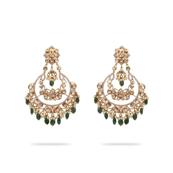 Dristi Ruby & Emerald Earrings