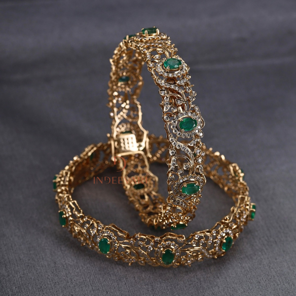 Nidhisha Diamond Bangles