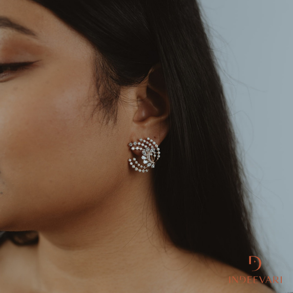 Concentric Cocktail earrings