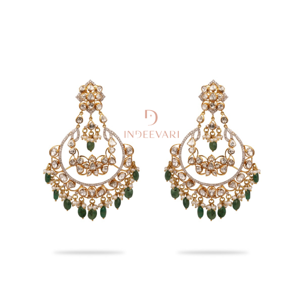 Dristi Ruby & Emerald Earrings