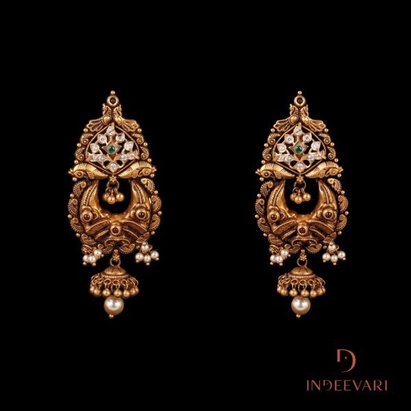 Dhvani Nakshi Chandbali Earrings