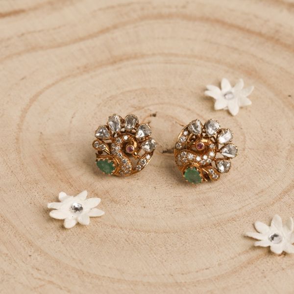 Mayurika Victorian Studs