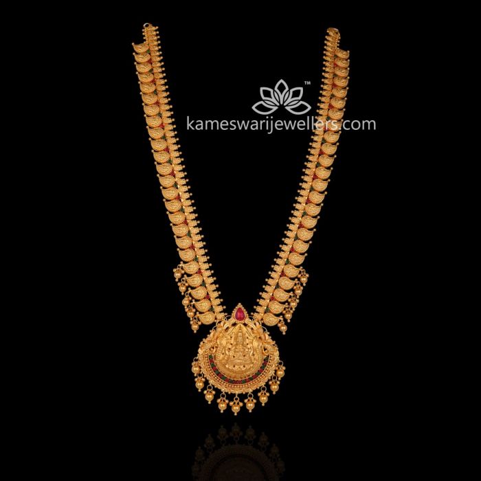 Plain gold clearance mango haram designs